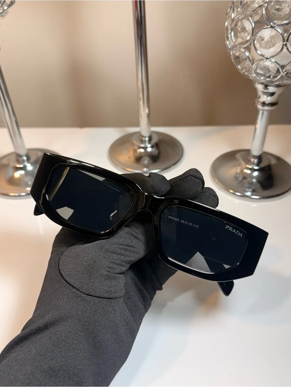 Prada Black PR 09Z Sunglasses